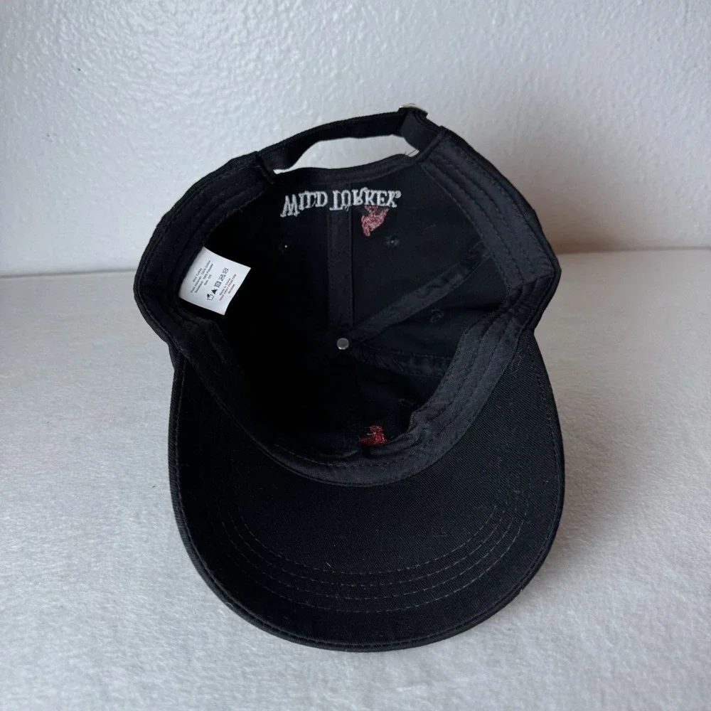 Wild Turkey Bourbon Whiskey Hat Strapback Cap Black Red Logo Cotton Adjustable